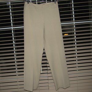 NWT LIZ CLAIBORNE Audra Tan Trouser Pants Size 10